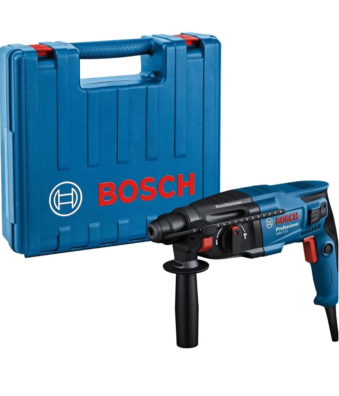 Bosch Professional GBH 221  Martillo perforador 720 W 2 J  máx hormigón 21 mm SDS plus en maletín website