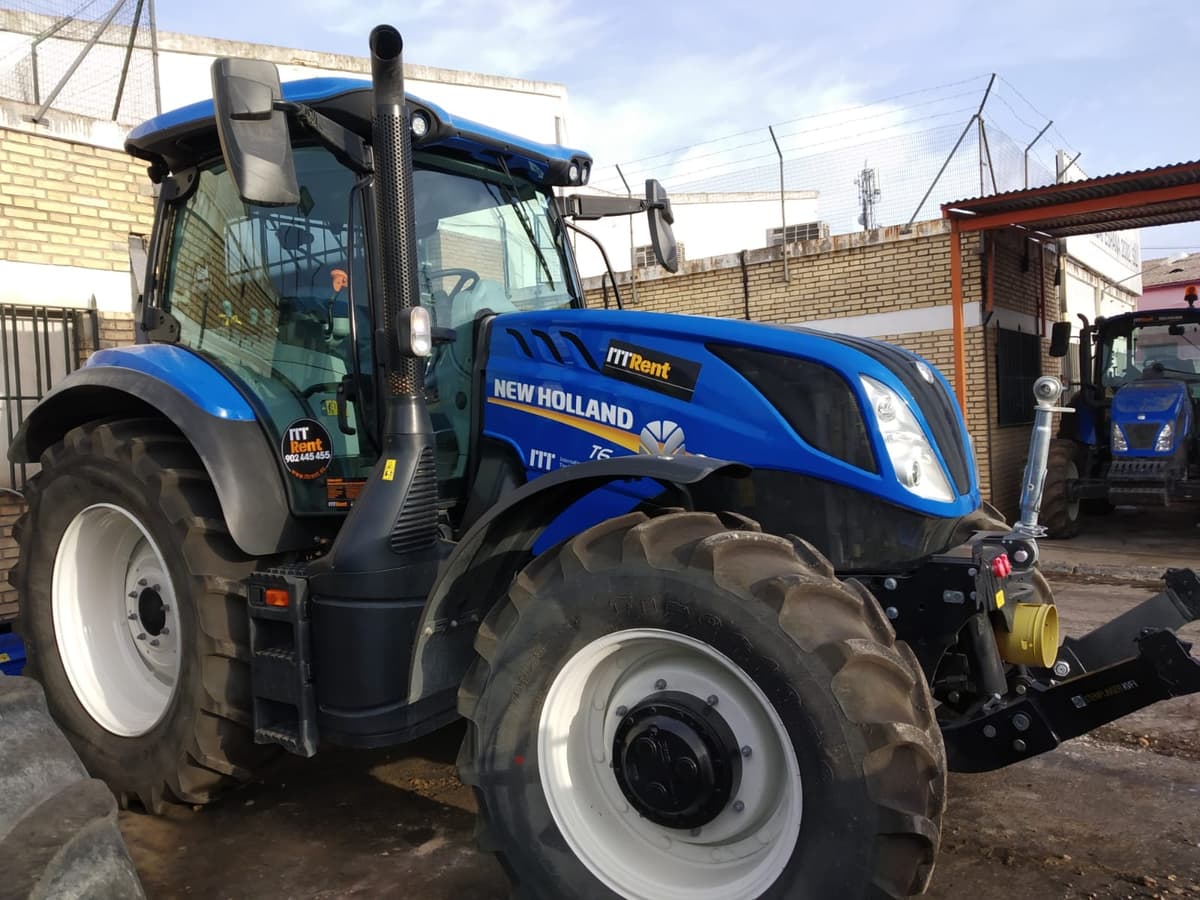 ALQUILER DE TRACTOR NEW HOLLAND T6 160 LA RIOJA website