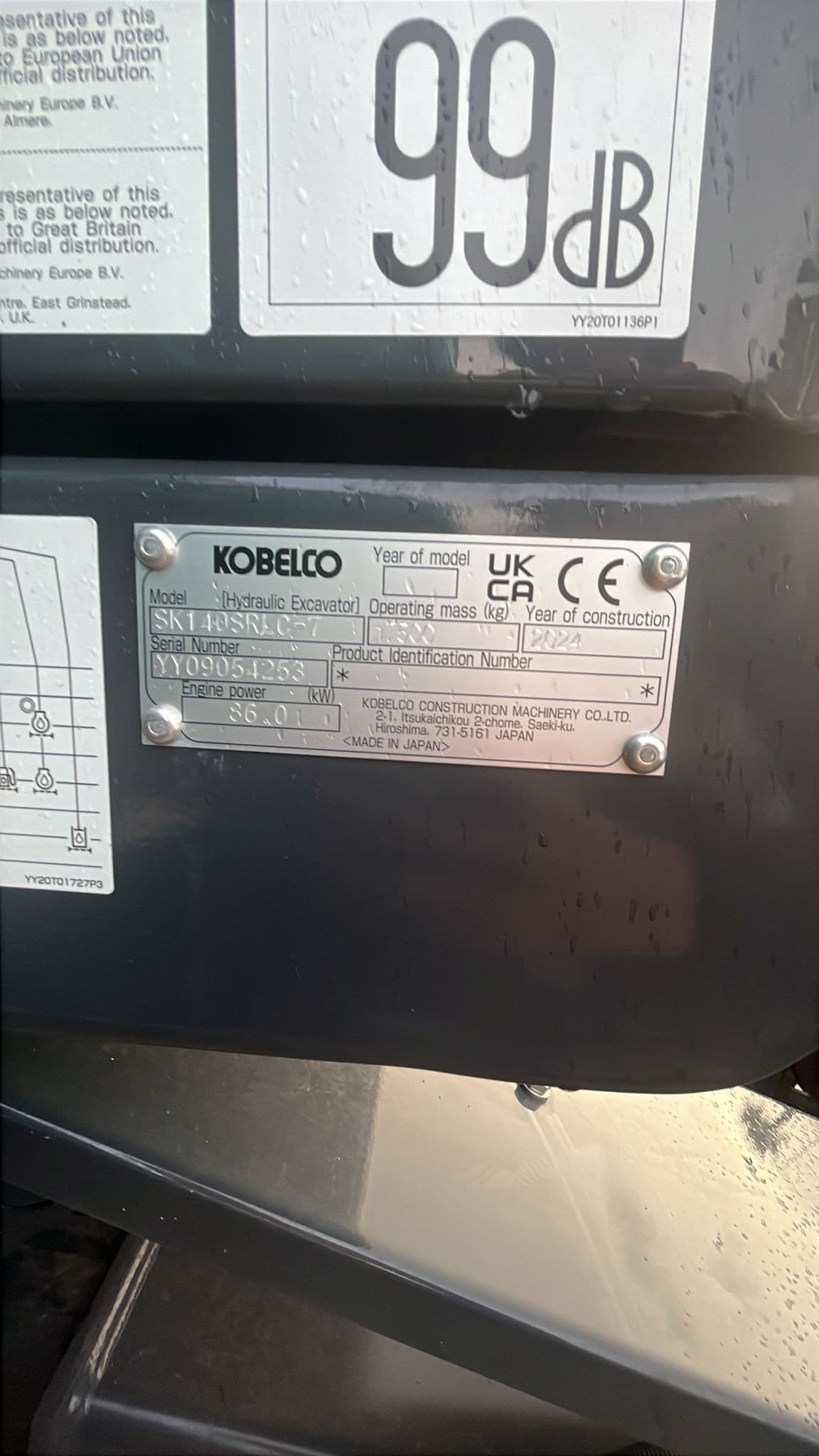 ALQUILER EXCAVADORA DE CADENAS KOBELCO SK140SRLC7 website